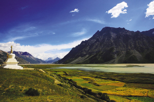 那一天，你我相逢在然烏湖邊